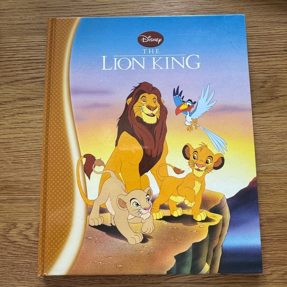 Disney The Lion King Hardcover Book Kohls Cares 2014 First Edition